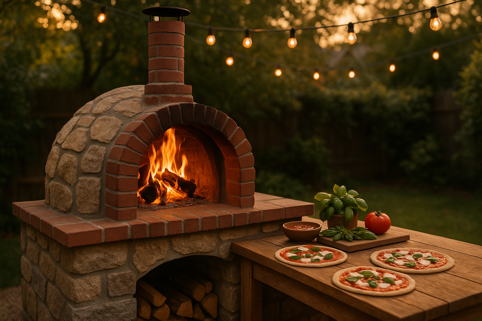 backyard pizza oven